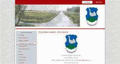 Desktop Screenshot of ecsegfalva.hu